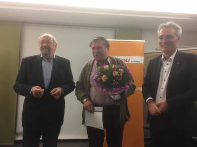Hans-Jrgen Grtner, Lothar Eisenberg und Tim Brockmann (von links)