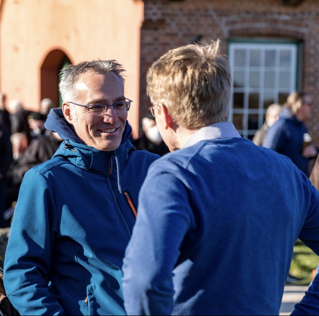 Tim Brockmann, MdL, mit Ministerpräsident Daniel Günther (Foto: Sönke Ehlers)